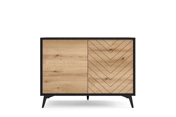 FURNLUX LIPASTO TIMANTTI BEIGE & MUSTA 104CM