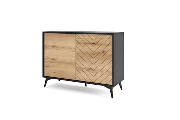 FURNLUX LIPASTO TIMANTTI BEIGE & MUSTA 104CM