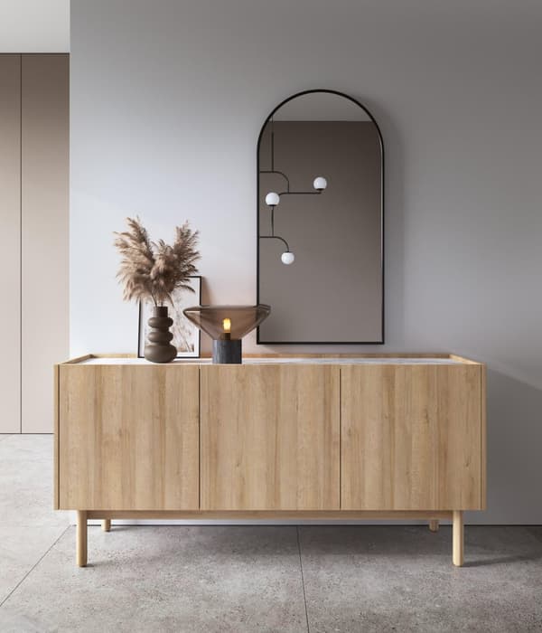 FURNLUX LIPASTO BOHO BEIGE & VALKOINEN 144CM