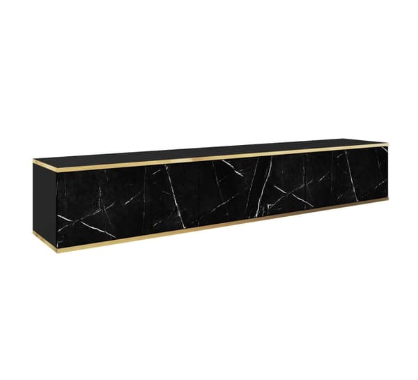 FURNLUX TV-BORD ORO MARMOR & GULD 175CM