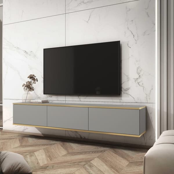 FURNLUX TV-TELINE ORO HARMAA & KULTA 175CM