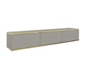 Pikkukuva 1 / 3: FURNLUX TV-TELINE ORO HARMAA & KULTA 175CM