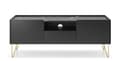 Pikkukuva 2 / 6: FURNLUX TV-TELINE HARMONY MUSTA & KULTA 144CM