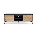Pikkukuva 2 / 5: FURNLUX TV-TELINE TIMANTTI BEIGE & MUSTA 154CM