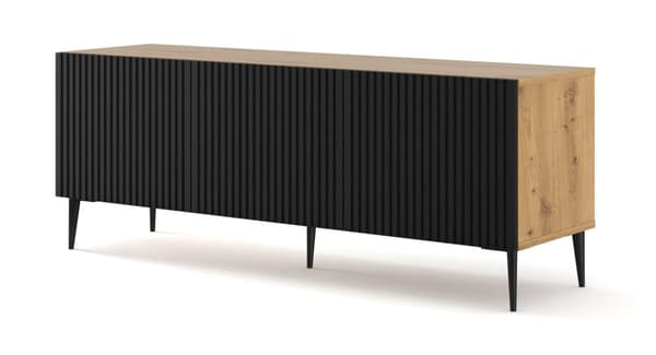 FURNLUX TV-TELINE RAVENNA B BEIGE & MUSTA 150CM
