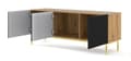 Pikkukuva 2 / 6: FURNLUX TV-TELINE RAVENNA B BEIGE & MUSTA & KULTA 150CM