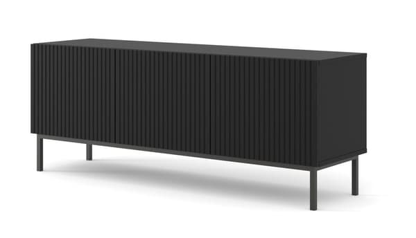 FURNLUX TV-BÄNK RAVENNA B SVART 150CM