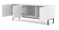 Miniatyrbillede 2 af 3: FURNLUX TV-BORD RAVENNA B HVID & SORT 150CM