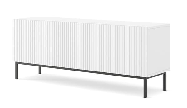 FURNLUX TV-BÄNK RAVENNA B VIT & SVART 150CM