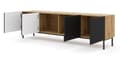 Miniatyrbillede 2 af 3: FURNLUX TV-BORD RAVENNA B BEIGE & SORT 200CM