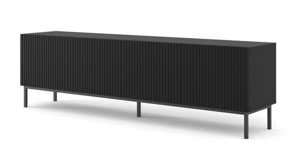 FURNLUX TV-BÄNK RAVENNA B SVART 200CM