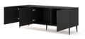 Miniatyrbild 2 av 3: FURNLUX TV-BÄNK RAVENNA C SVART & GLANSIG SVART 150CM