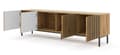 Miniatyrbillede 2 af 3: FURNLUX TV-BORD RAVENNA F BEIGE & SORT 200CM