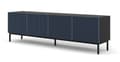 Pikkukuva 1 / 5: FURNLUX TV-TELINE RAVENNA F MUSTA & SININEN 200CM