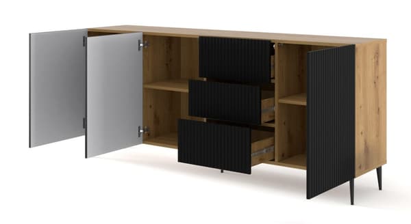 FURNLUX LIPASTO RAVENNA B BEIGE & MUSTA 200CM