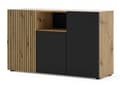 Pikkukuva 1 / 7: FURNLUX SIVUPÖYTÄ AURIS BEIGE & MUSTA 135CM