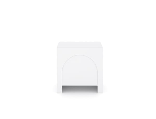 FURNLUX NATTDUKSBORD ARCO VIT 50CM