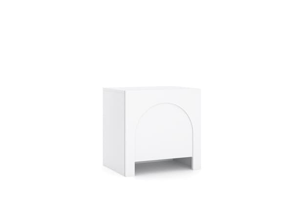 FURNLUX NATTDUKSBORD ARCO VIT 50CM