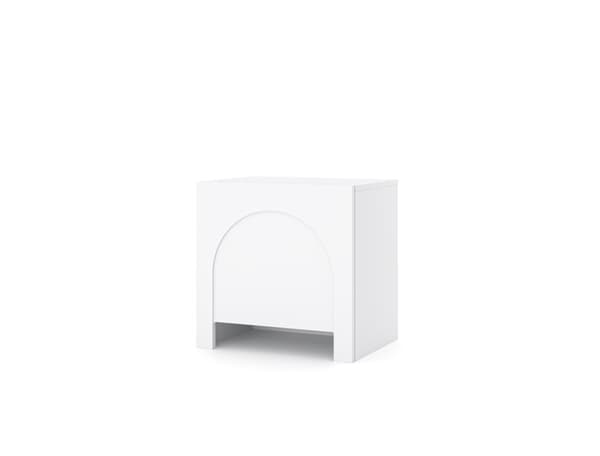 FURNLUX NATTDUKSBORD ARCO VIT 50CM