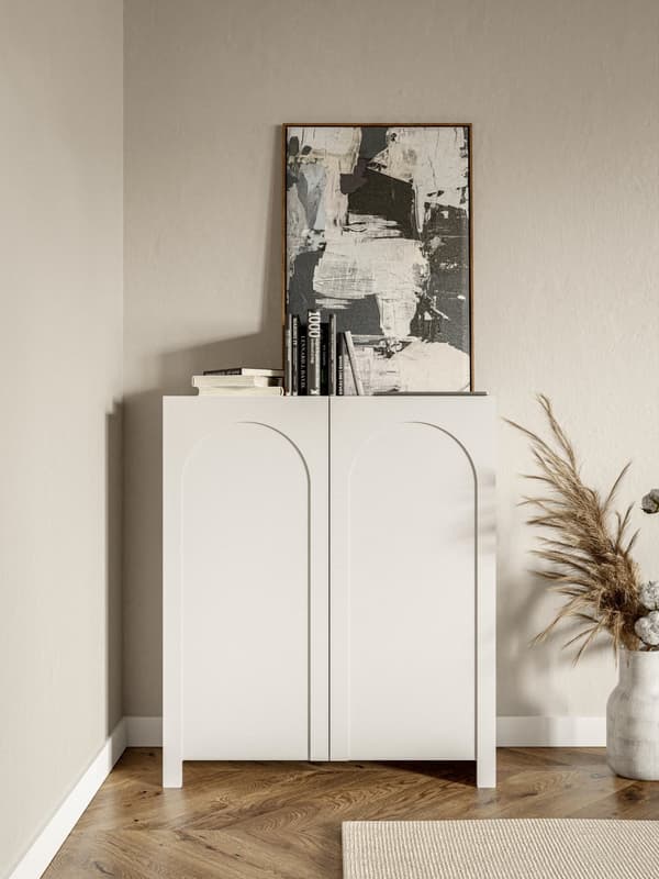 FURNLUX SKÄNK ARCO VIT 100CM