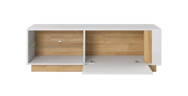 FURNLUX TV-STATIV ARKAD VIT 139CM
