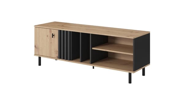 FURNLUX TV-BÄNK MADIS BEIGE & SVART 139CM