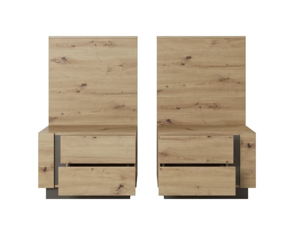 FURNLUX YÖPÖYTÄ ARCADE GRAFIITTI 60CM