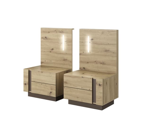 FURNLUX YÖPÖYTÄ ARCADE GRAFIITTI 60CM
