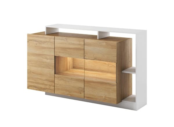 FURNLUX SKÄNK ALVA VIT 155CM