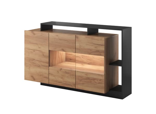 FURNLUX LIPASTO ALVA BEIGE & GRAFIITTI 155CM