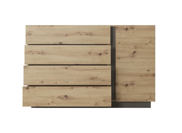 FURNLUX SKÄNK ARCADE GRAFIT 139CM