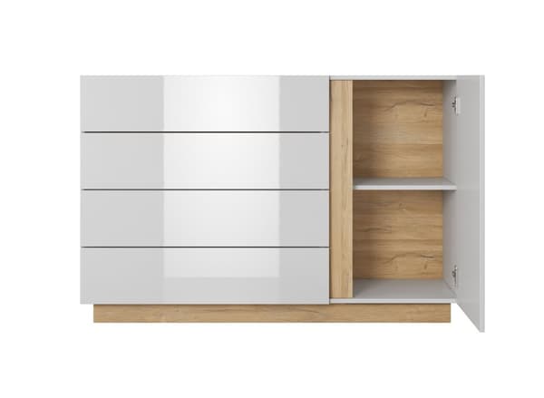 FURNLUX SIVUPÖYTÄ ARCADE VALKOINEN 139CM