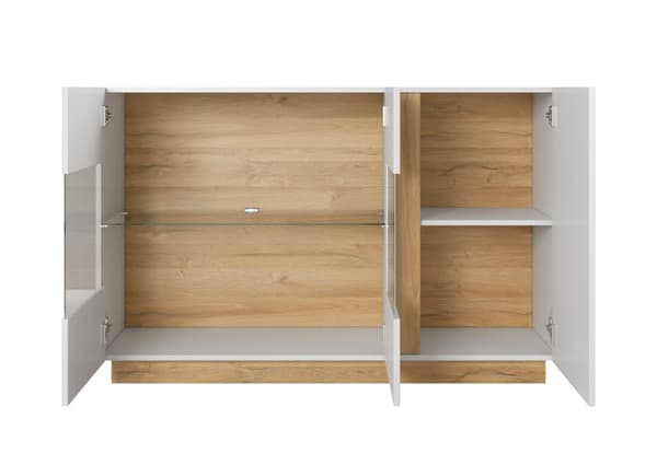 FURNLUX SIVUPÖYTÄ ARCADE VALKOINEN 139CM