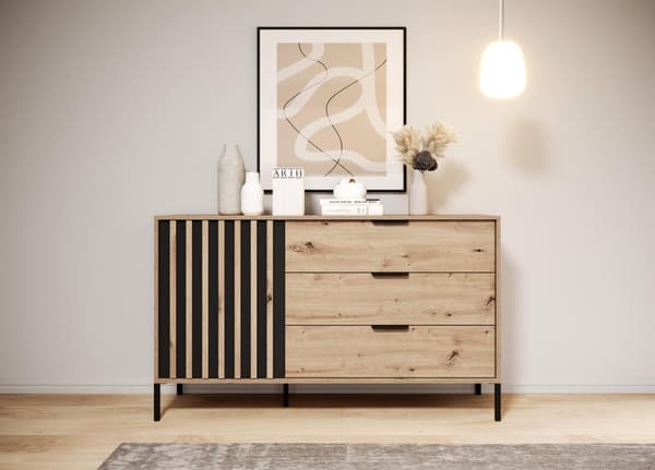FURNLUX LIPASTO TALLY BEIGE & MUSTA 138CM