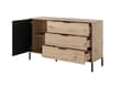 Pikkukuva 2 / 5: FURNLUX LIPASTO TALLY BEIGE & MUSTA 138CM