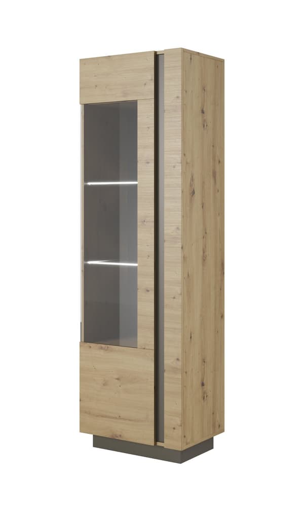 FURNLUX VITRIINI ARCADE BEIGE 60CM