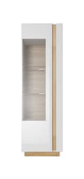 Pikkukuva 2 / 5: FURNLUX VITRIINI ARCADE VALKOINEN 60CM