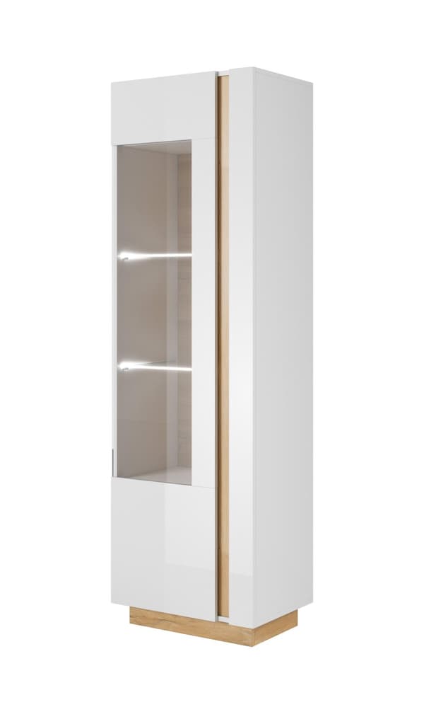 FURNLUX VITRIINI ARCADE VALKOINEN 60CM