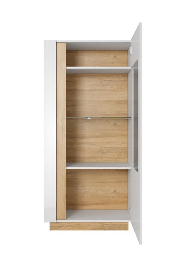 FURNLUX VITRIINI ARCADE VALKOINEN 72CM