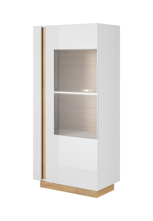 FURNLUX VITRIINI ARCADE VALKOINEN 72CM