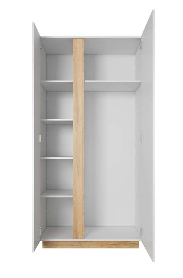FURNLUX VITRIINI ARCADE VALKOINEN 97CM