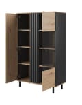 Miniatyrbillede 2 af 5: FURNLUX UDSTILLINGSVINDUE MADIS BEIGE & SORT 90CM