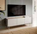 Miniatyrbild 4 av 6: FURNLUX TV-STATIV FÄRG BEIGE 144CM