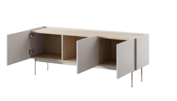 FURNLUX TV-STATIV FÄRG BEIGE 144CM
