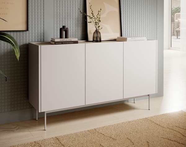 FURNLUX SKÆNK FARVE BEIGE 144CM