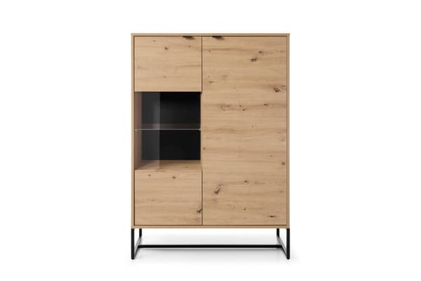 FURNLUX VITRIINI MERIPIHKAINEN TAMMIVALAISIN 93CM