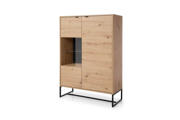 FURNLUX VITRIINI MERIPIHKAINEN TAMMIVALAISIN 93CM