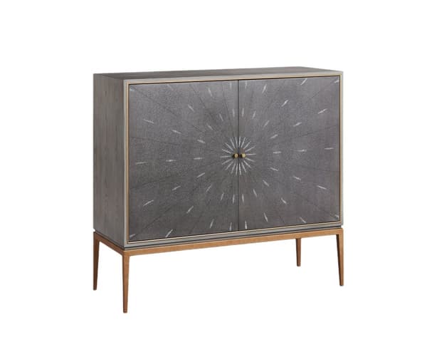 FURNLUX SKÄNK STILIG GRÅ 100CM