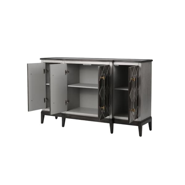 FURNLUX SKÄNK STILIG GRÅ 152CM