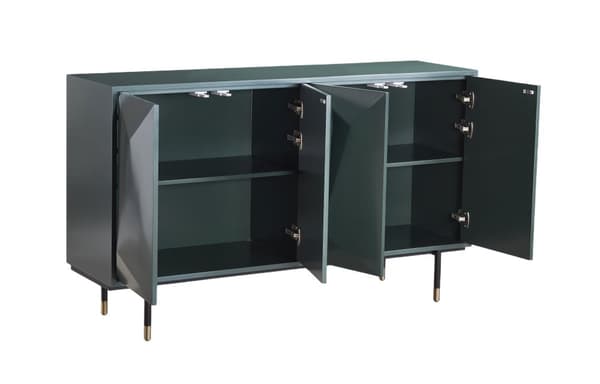 FURNLUX SKÄNK STILIG GRÖN 150CM